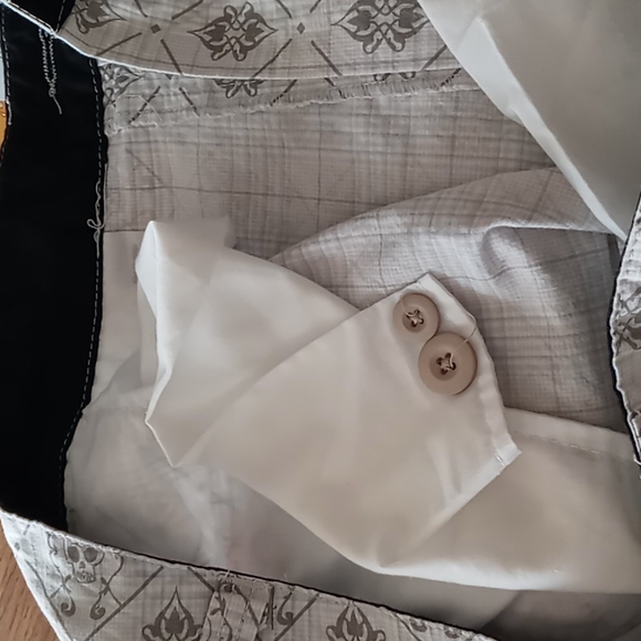 Blue Sol Men's Beige w Tan Skulls Diamond Print sz 38 - Picture 14 of 15